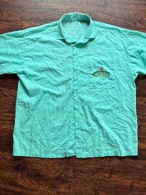 Sportsmen Athletics Light Blue Button Up Shirt